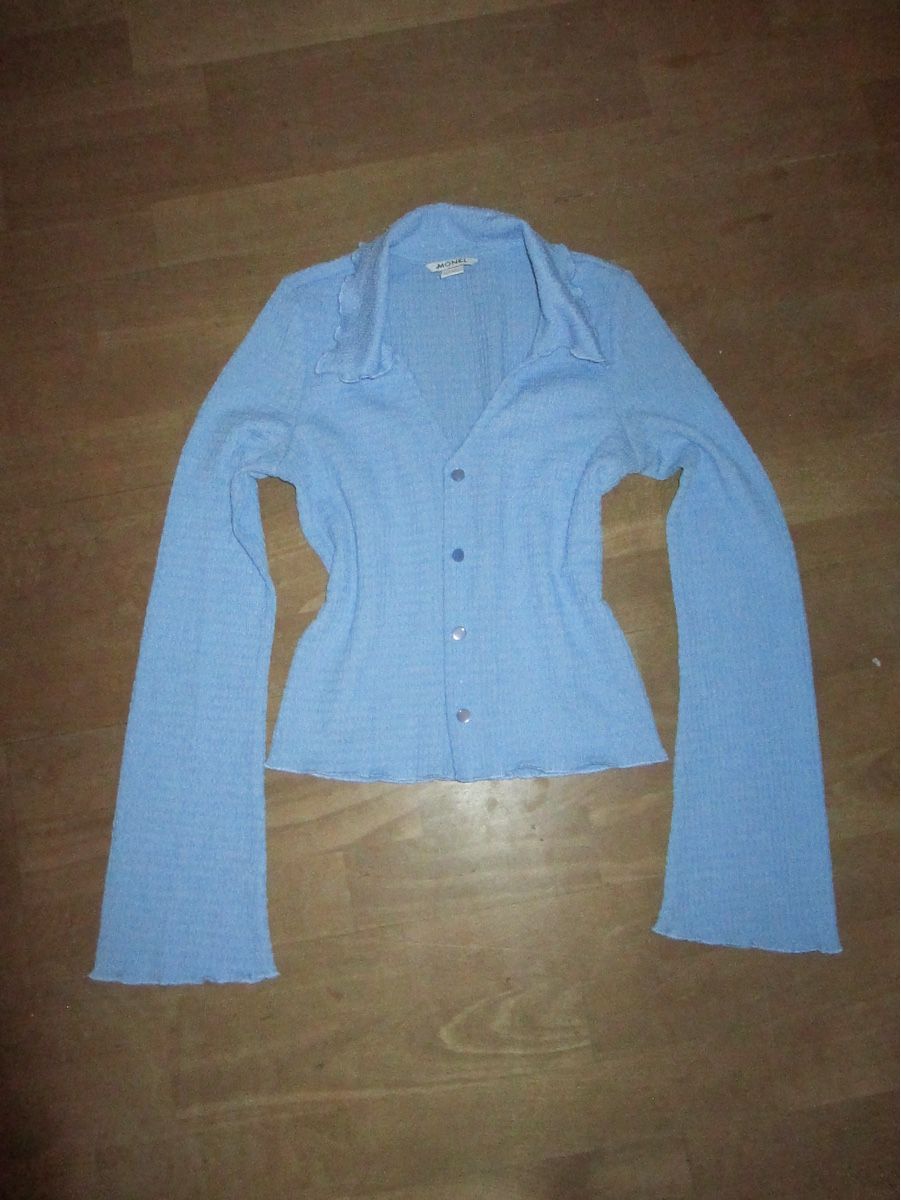 Monki Blusen: hellblaue Monki Bluse Oberteil XXS – Neu (gemäss Beschreibung) aus Stäfa von jo1735