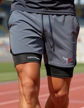 Hosen: 2 in 1 Shorts Grösse M Fabrikneu – Neu und originalverpackt aus Hochwald von motowear-secondhand 2