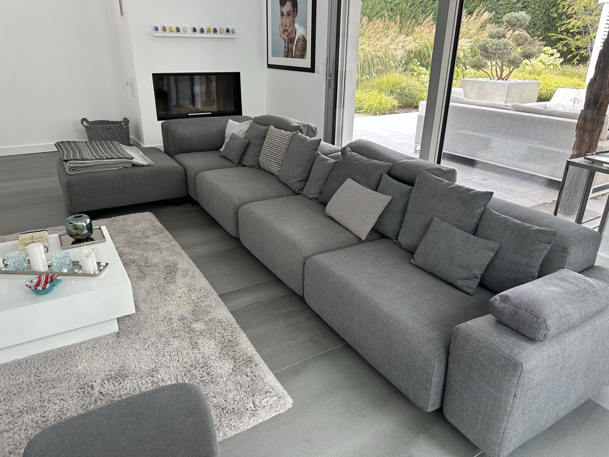 Vitra Sofas: Edles Sofa-Kombination Soft Modular "Jasper Morrison" VITRA – D'occasion à Tannay par elchburki