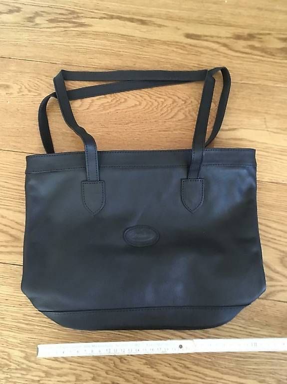 Borse da donna: schwarze Handtasche aus echtem Rinderleder – Usato da Rebstein venduto da Dom-Grab_83