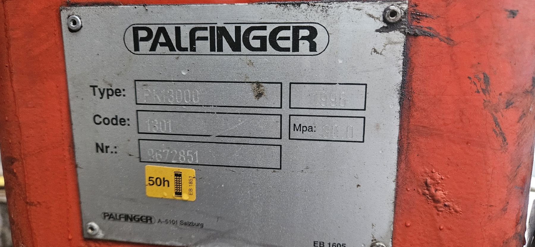 Palfinger Gru: Palfinger PK13000 – Usato da Rothenbrunnen venduto da tschoerni01 1