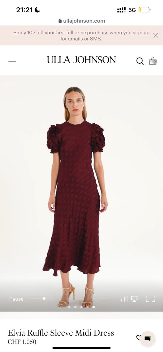 Ulla Johnson Vestiti: Ulla Johnson Elvia dress – Nuovo (secondo la descrizione) da Rain venduto da thesta24