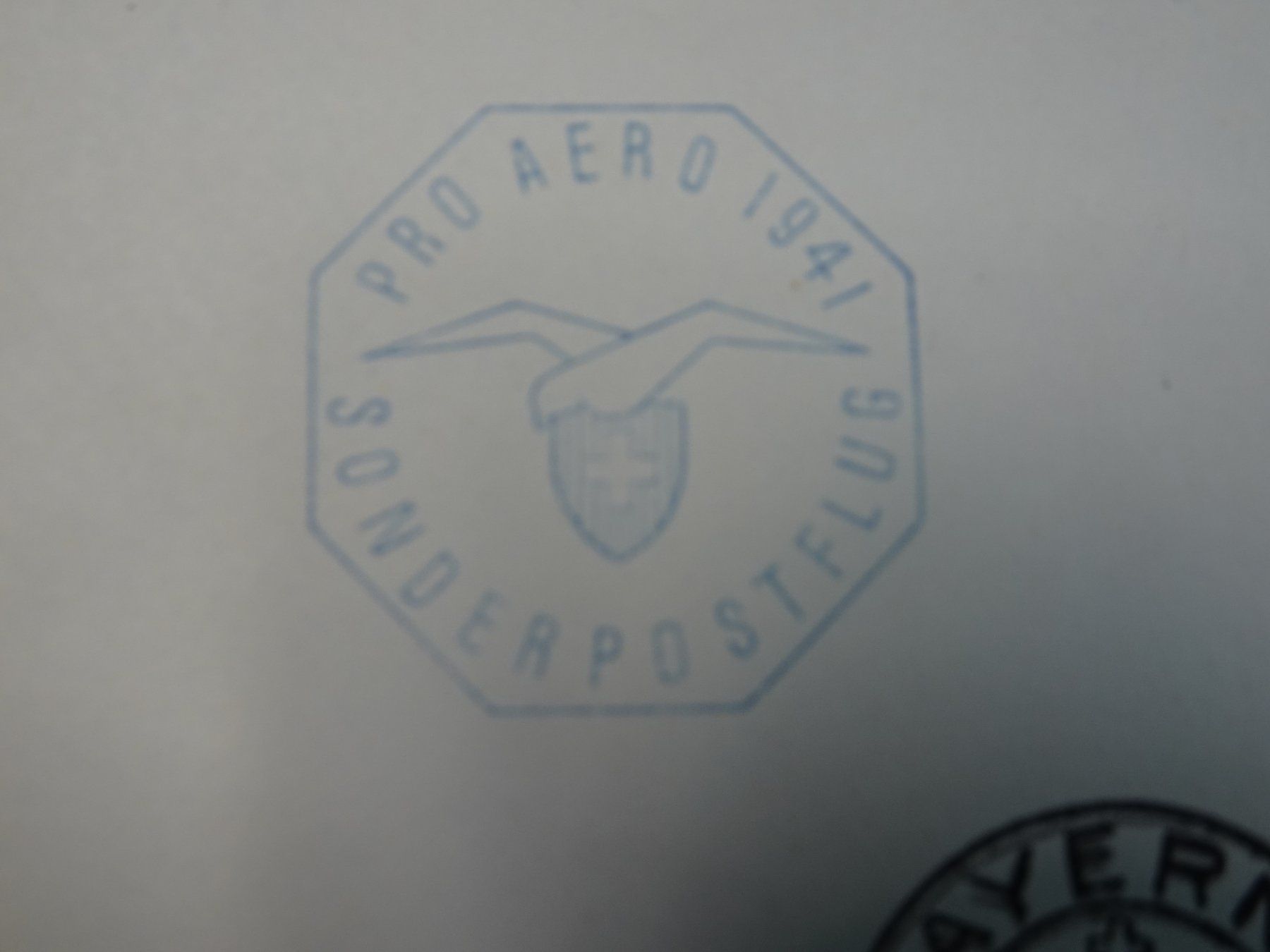 Tutti i francobolli: 28.V.41.; PRO AERO 1941, PAYERNE - BOUCHS – Nuovo (secondo la descrizione) da Eschenbach SG venduto da eDaisy 3