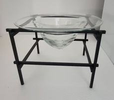 Deko Schale im Metallgestell