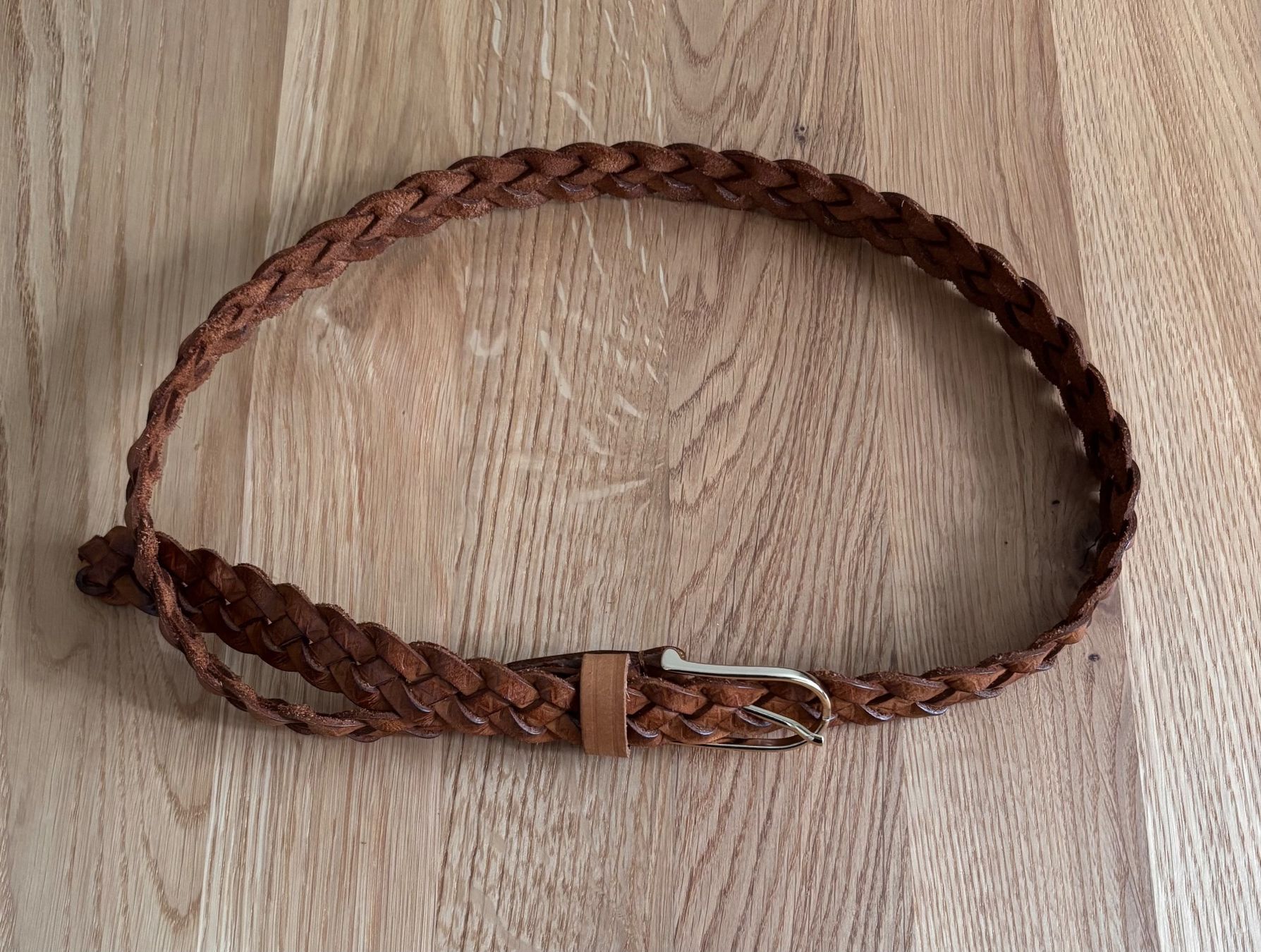 Cinture: Vanzetti cognac braided leather belt, size 75 – Nuovo e nell'imballaggio originale da Kilchberg ZH venduto da ben_pc68 7