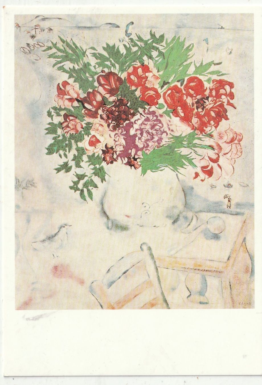Cartes postales: Blumenkarte – D'occasion à Lumbrein par made02