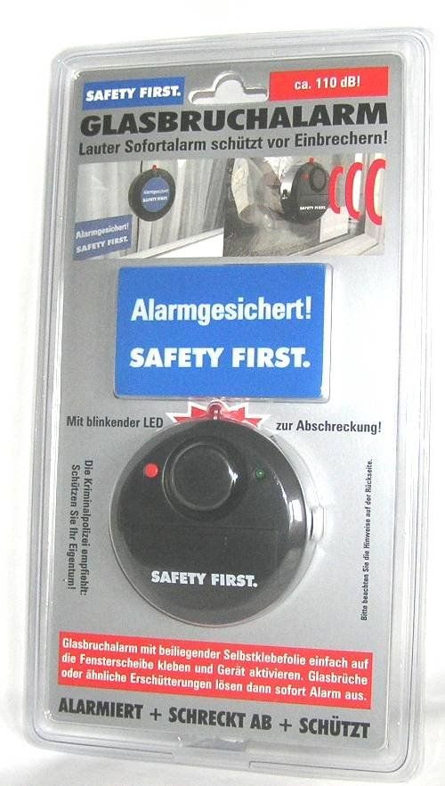 Sistemi d'allarme: Glasbruchalarm Premium Schwarz – Nuovo e nell'imballaggio originale da Jonschwil venduto da m_e_yv57