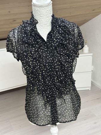Bluse Saint schwarz Grösse XS kurzärmlig