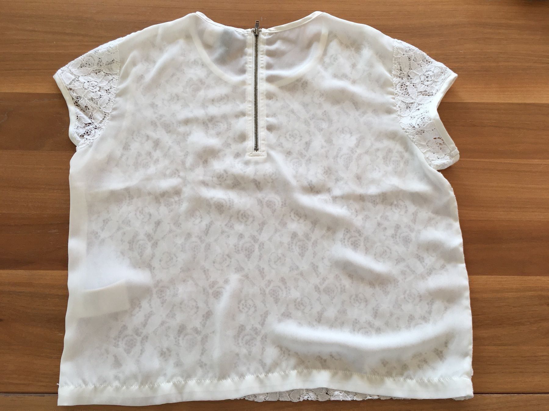 H&M Top: Süsses Spitzen Top / Bluse Gr. 158 – Usato da St. Urban venduto da uschi73 3