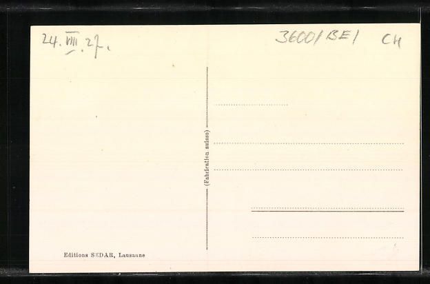 Cartoline postali: AK Thun, Hauptgasse mit Passanten – Usato da Berlin venduto da bartko-reher 1