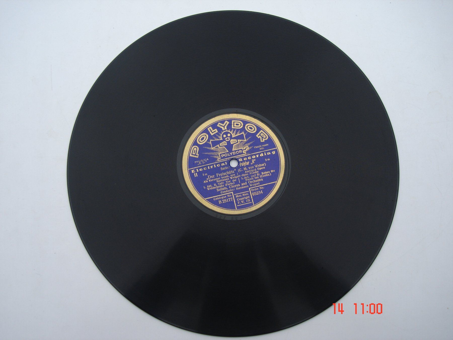 Dischi in vinile: Schellackplattenalbum Weber. Der Freischütz. Als Kurz-Oper. – Usato da Aeschi SO venduto da abi1951 3
