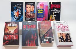 79 Thriller, Krimis und diverse Romane, riesige Sammlung
