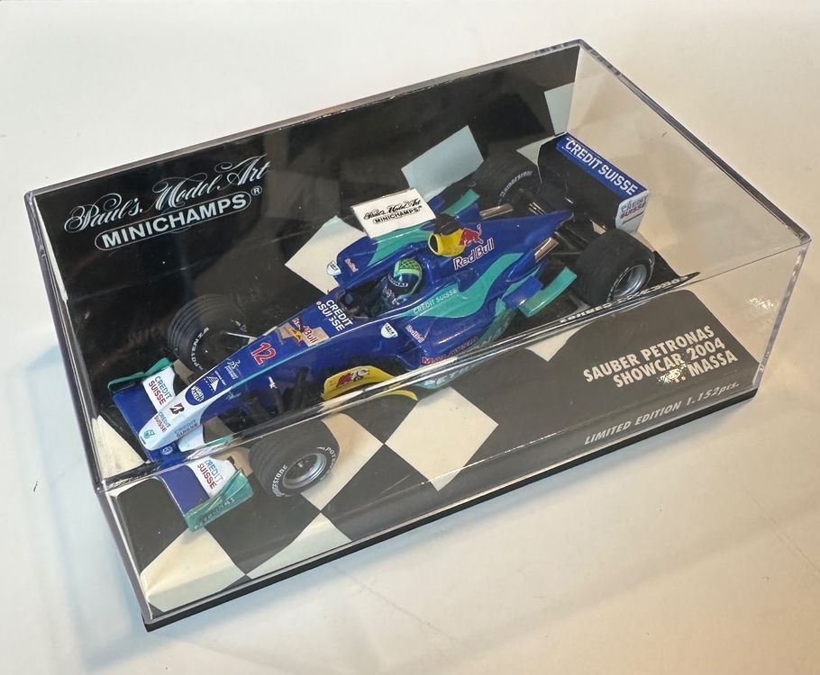 Minichamps 1/18 Sauber Petronas F1 Showcar 2002 - Felipe Massa - Édition Limitée