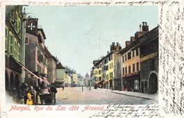 Morges rue du lac cote arsenal
