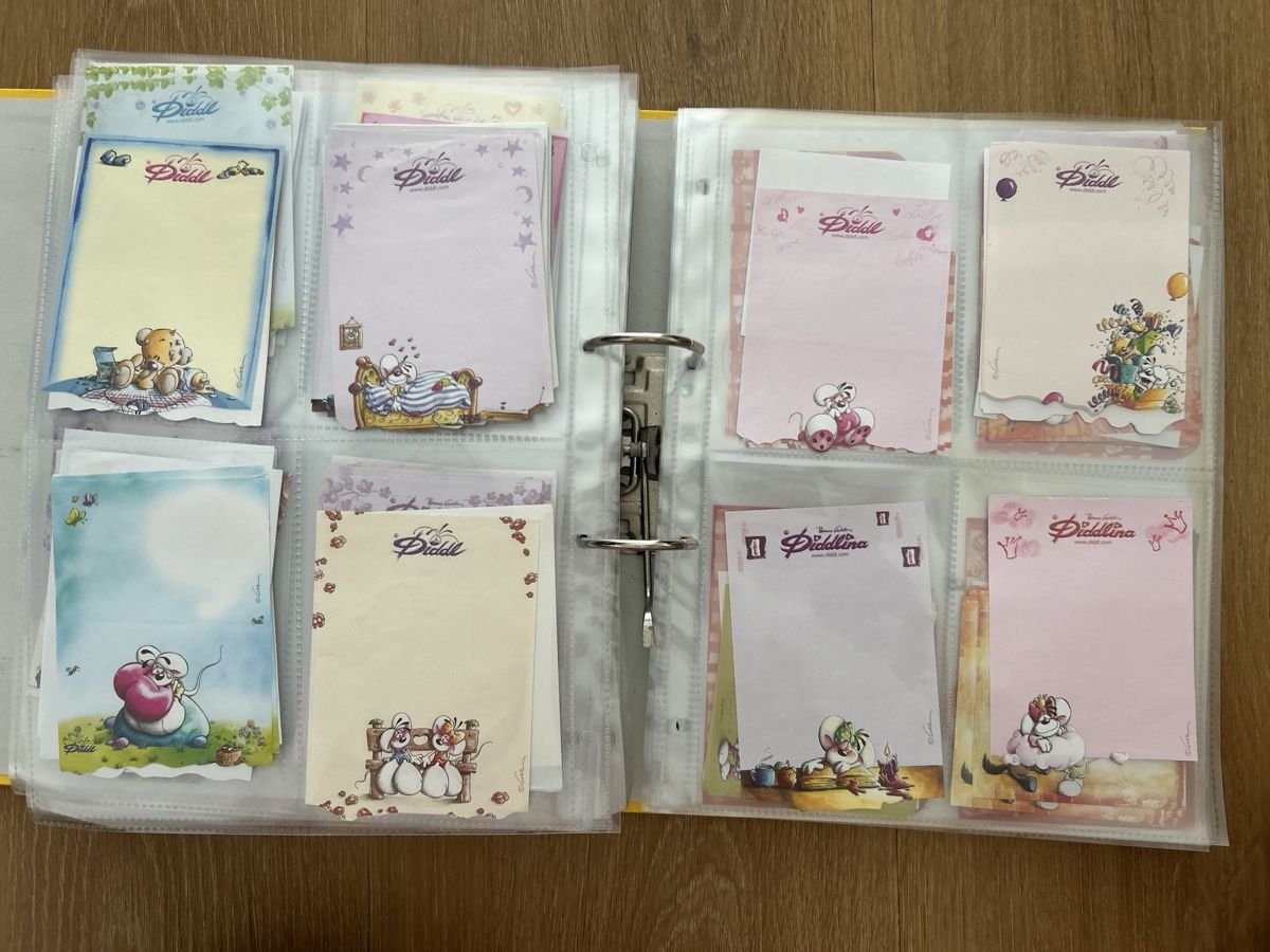 Papier: 59 verschiedene Diddl Notizblätter ca Grösse A6 – Neuf (Voir description) à Lachen SZ par rah_c6qj 4