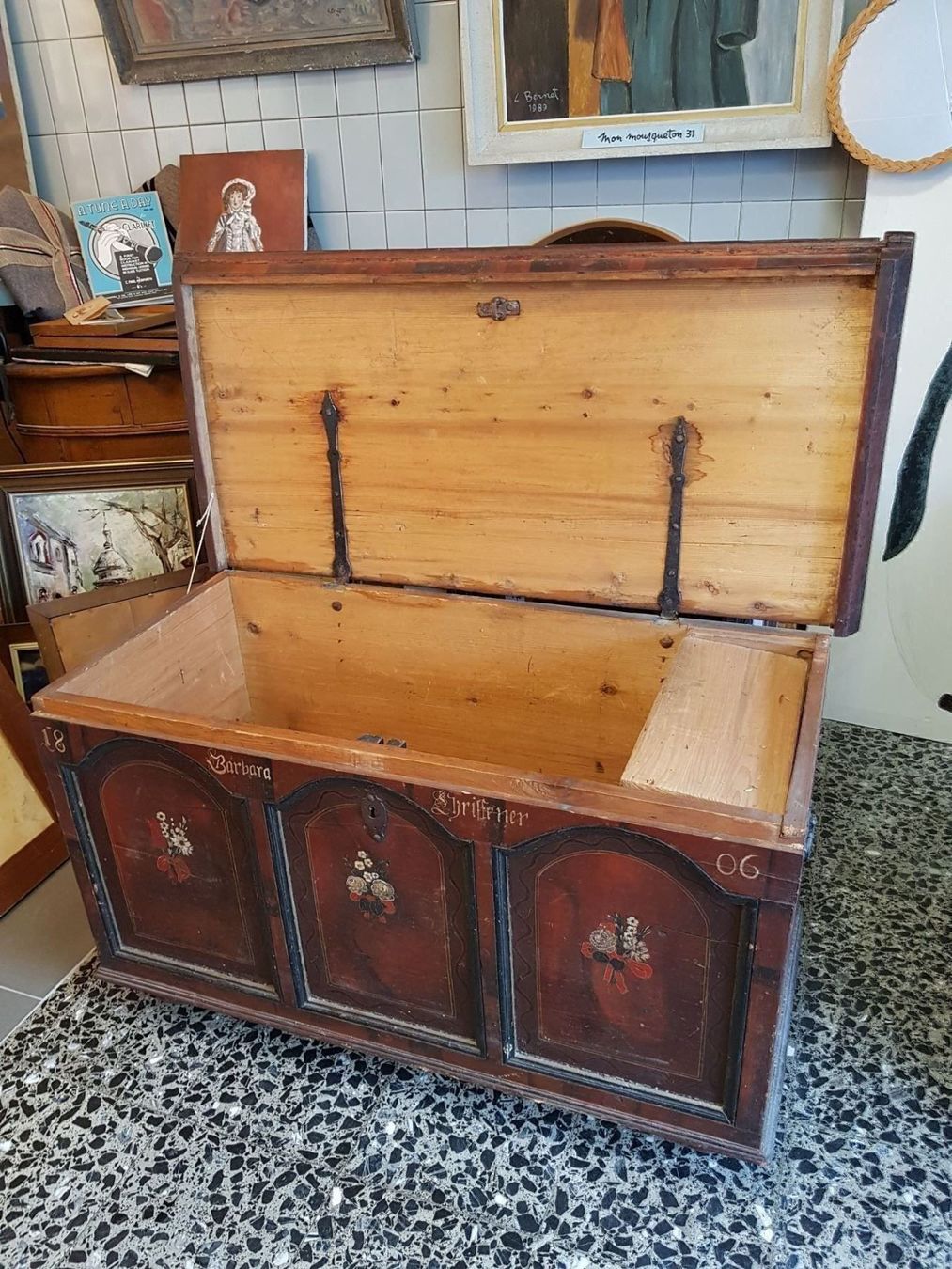 Cassapanche: antike truhe 1806 – Usato da St. Antoni venduto da Mischtle 1