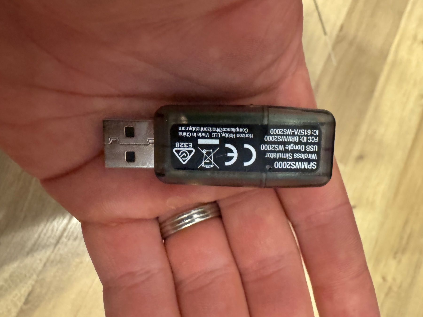 Spektrum Modellismo RC: Spektrum WS2000 USB Wireless Simulator Dongle (SPMWS2000) – Usato da Felben-wellhausen venduto da vik_t8bz 1