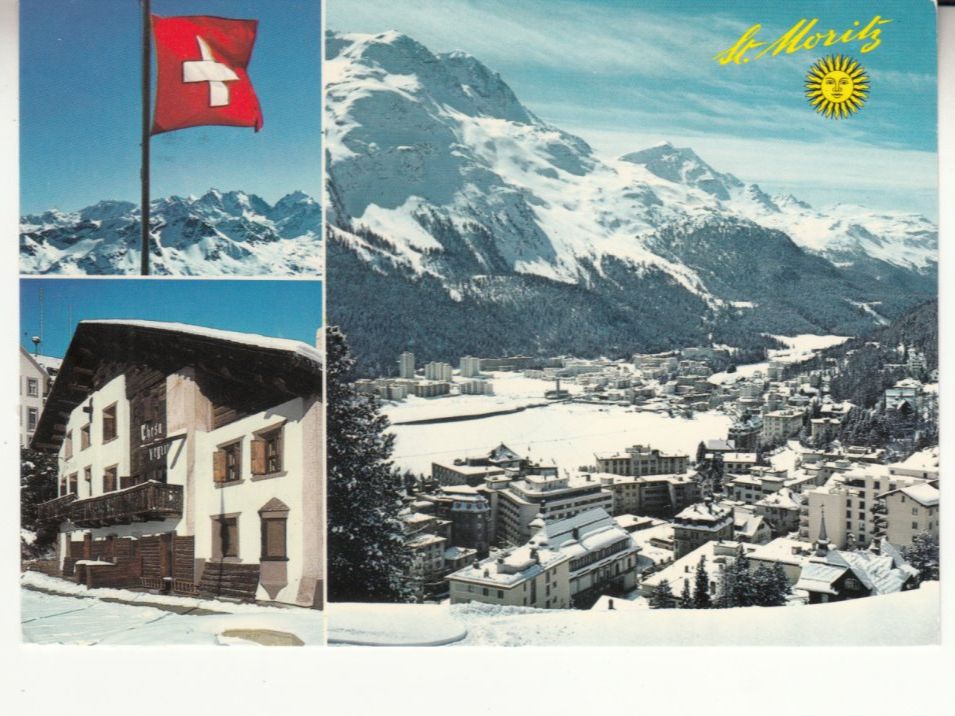 Cartoline postali: St. Moritz 1988 – Usato da Bürglen TG venduto da StampGraf