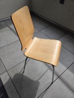 4x Holzstuhl stapelbar