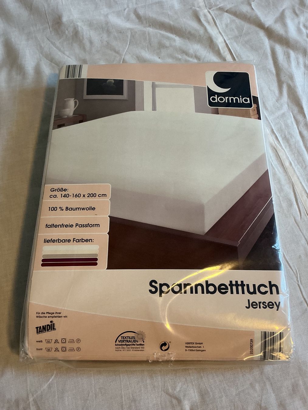Bettwäsche: Spannbetttuch – Neu und originalverpackt aus Niederhasli von ercp4