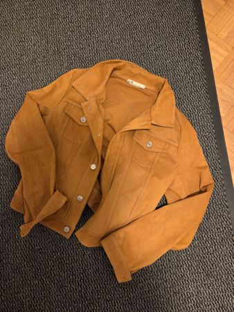 Lederjacke braun Gr. M