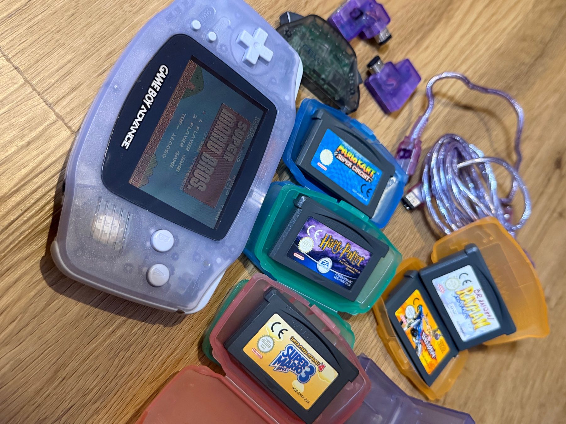 Nintendo Console: Nintendo Game Boy Advance Bundle 6 Games, Super Mario – Usato da Carrouge VD venduto da RETRO-GAME-97 1