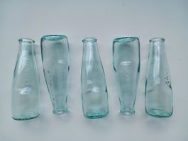 16 SanBitter Glasfläschchen, klar, durchsichtig, Glasvasen