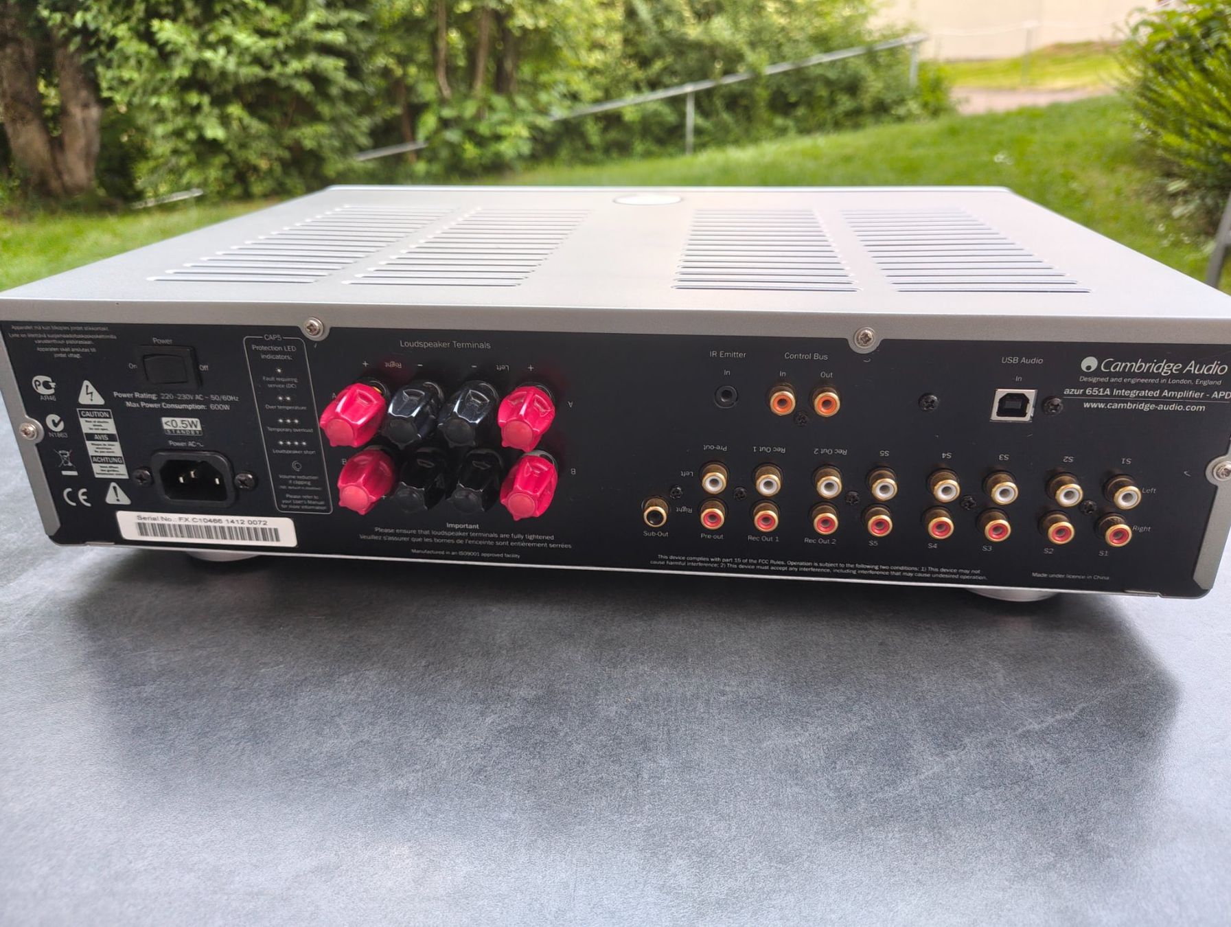 Cambridge Audio Amplificateurs: Cambridge Audio azur 651A – D'occasion à Adliswil par Swiss_Coolio 2