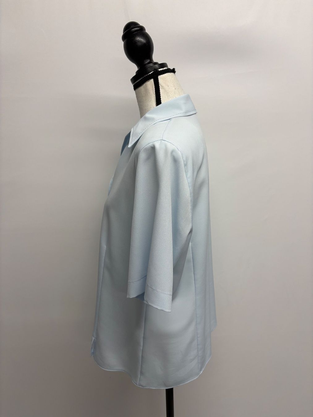 Blusen: Erfo Vintage Bluse Gr. 38 hellblau Kurzarm – Neu (gemäss Beschreibung) aus Regensdorf von secondchancefashion 2
