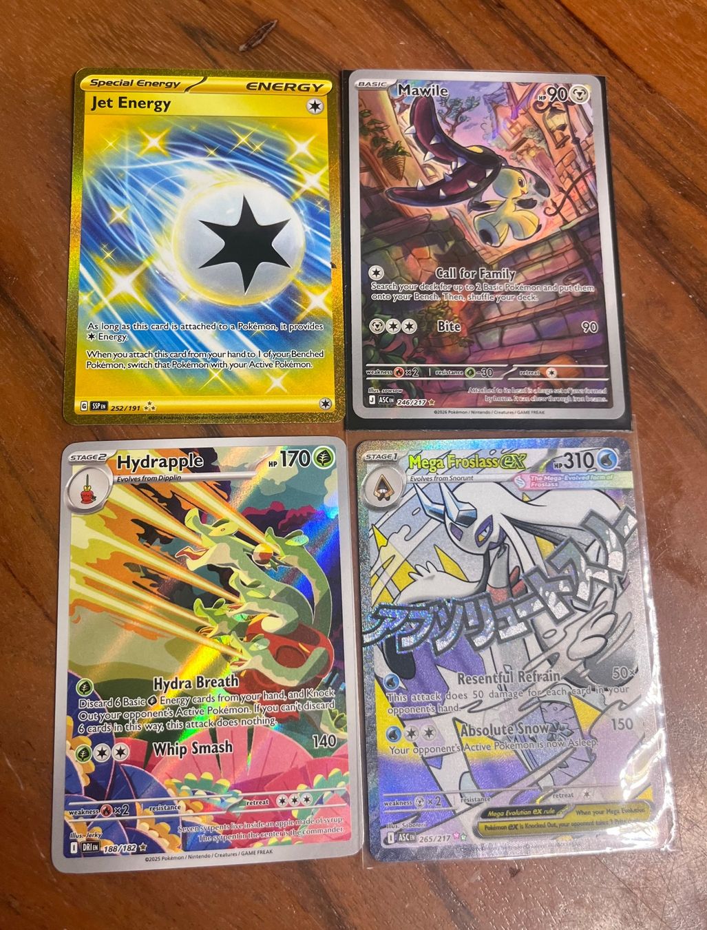Pokémon Cartes à collectionner: Pokemon Lot - 4 AR Englisch – Neuf (Voir description) à Winterthur par saloun