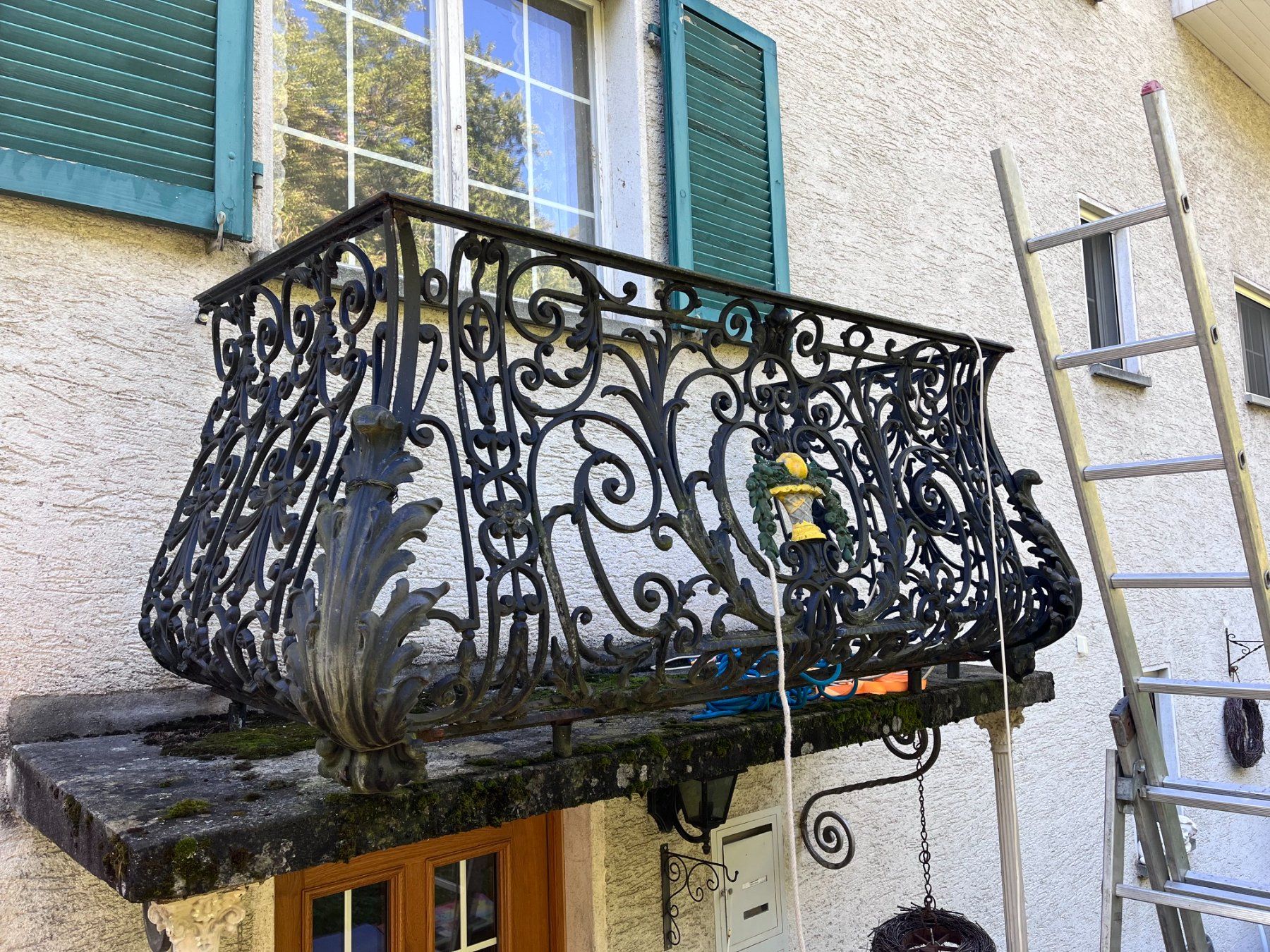 Geländer: Balkon Geländer Gusseisen – Gebraucht aus Thal von ricidi