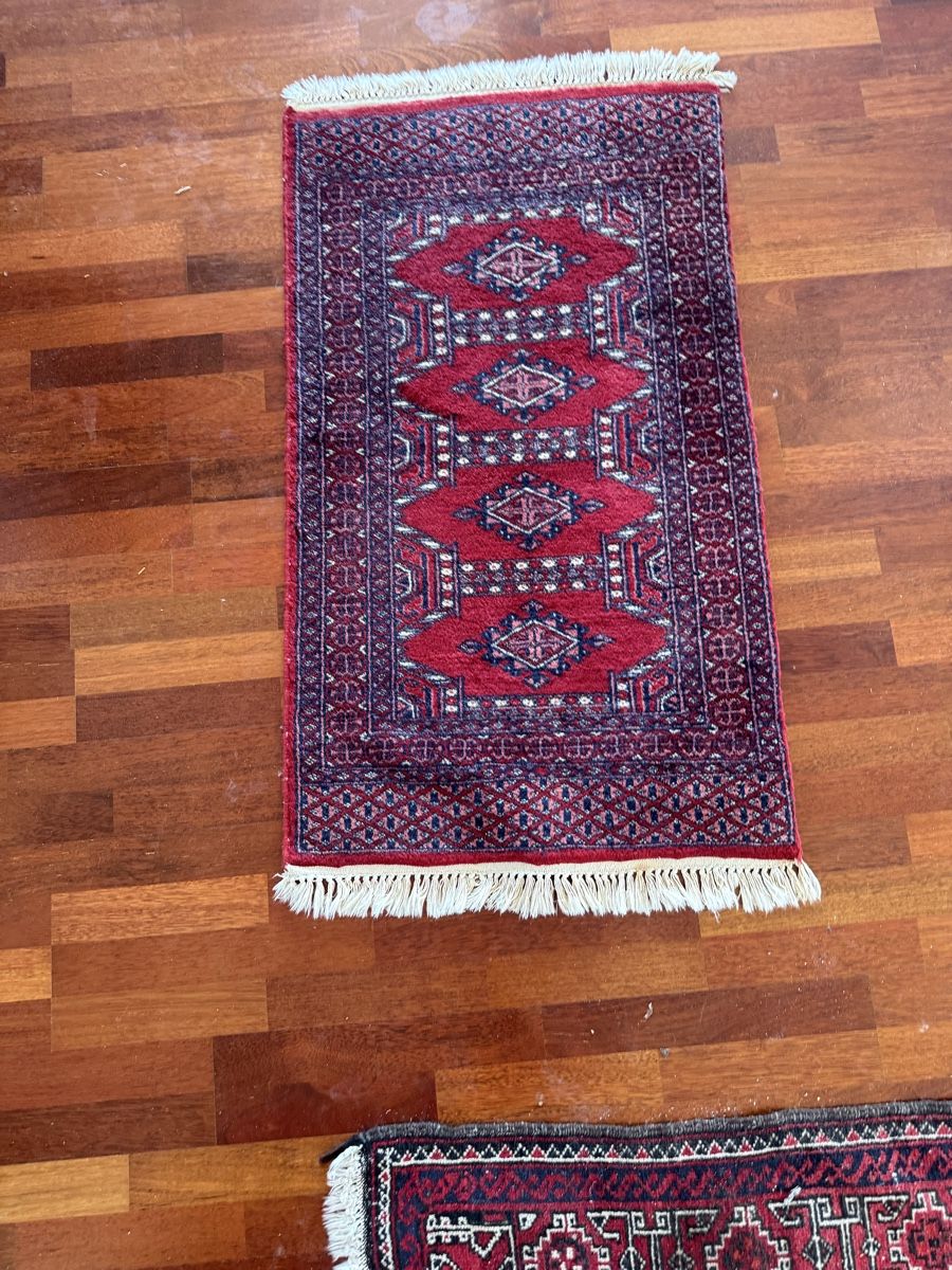 Tappeti: Orientteppich rot gemustert handgeknüpft klein 42x68cm – Usato da Dietikon venduto da arj_lrs8 1