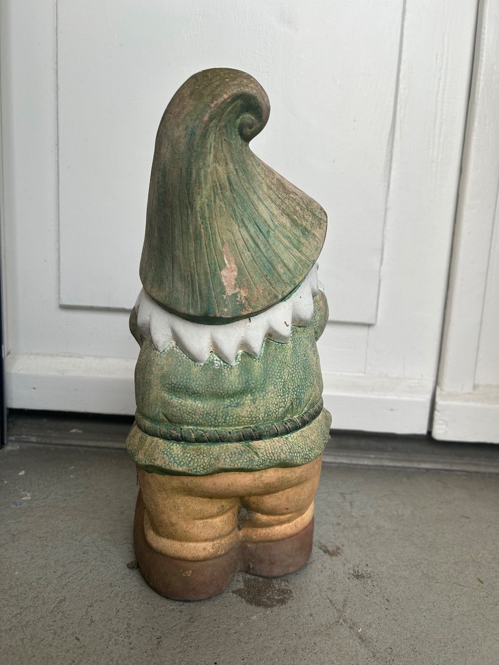 Figuren: Alter, charmanter Gartenzwerg aus Terrakotta – Gebraucht aus Rorschacherberg von Svebe 4