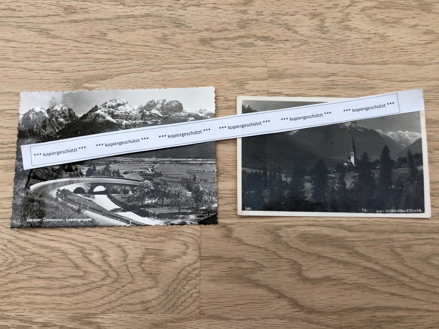 Cartoline postali: Lienzer Dolomiten Laserz Telfes Stubai AK – Usato da Hefenhofen venduto da Bierinder