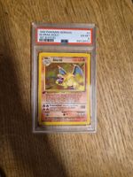 Pokemon base set 1.edition Glurak PSA 6 Deutsch 