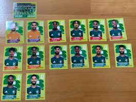 Panini WM 2026 KSA, 2, 3, 4, 6, 7, 8, 10, 11, 13, 14, 15-19