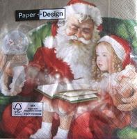 Serviette a christmas carol (w483) 2Stk.