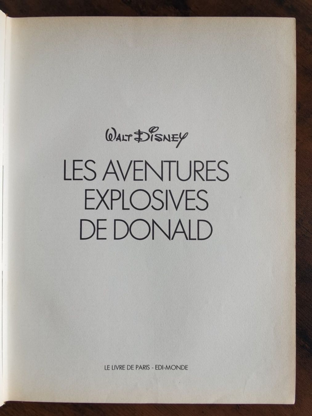 Fumetti: BD Walt Disney "Les aventures explosives de Donald" – Usato da Reinach BL venduto da Coin-Vintage 2