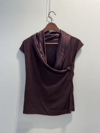 ETRO BLOUSE Bourgogne Top (Taille-40)