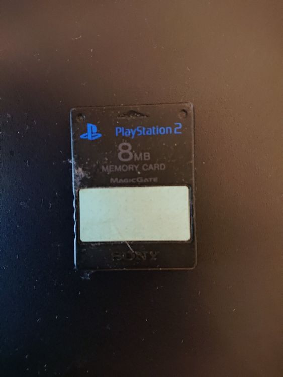 Carte Mémoire PS2 8MB SCPH-10020 Rouge - Occasion Fonctionnelle