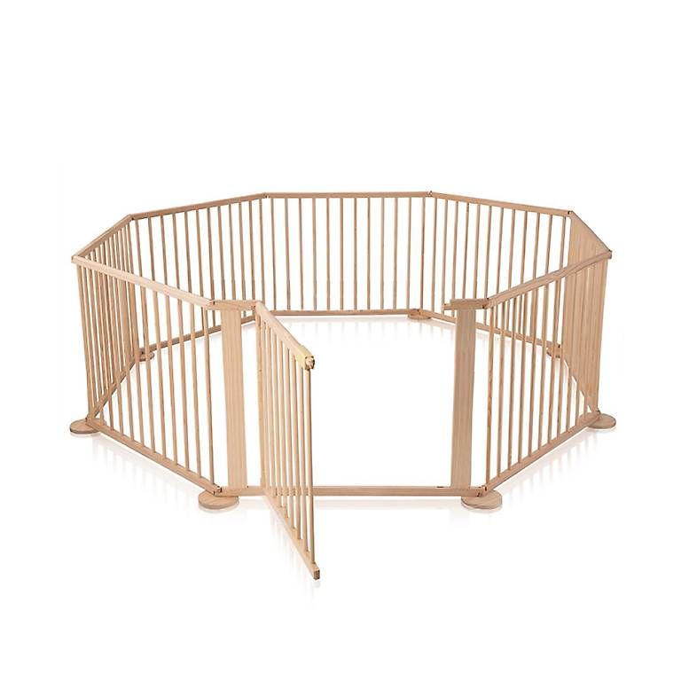 Box & Barriere di sicurezza: 8-eckiges Laufgitter aus Holz – Usato da Zürich venduto da Cleo47