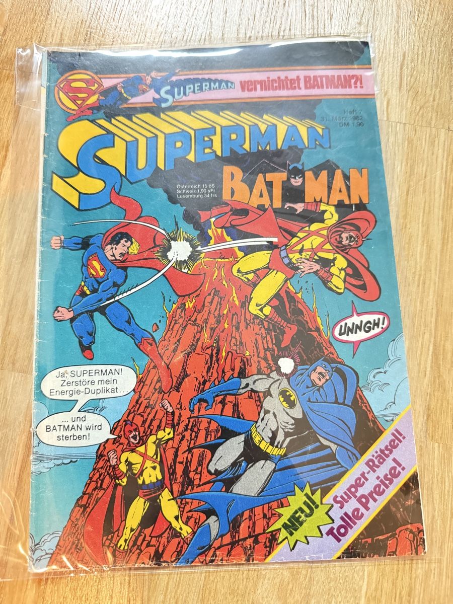 Fumetti: 🚨 • Superman / Batman Comic  – Usato da Allschwil venduto da Collector.Shop.Swizz