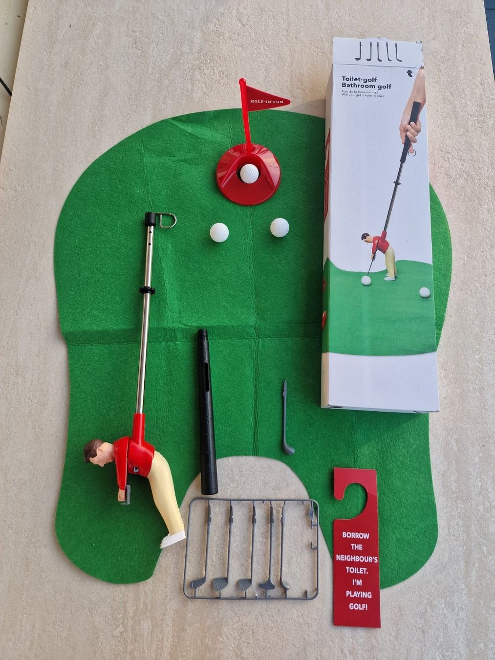 Giocattoli: Toilet Golf von flying tiger – Nuovo (secondo la descrizione) da Kilchberg ZH venduto da bluessolo