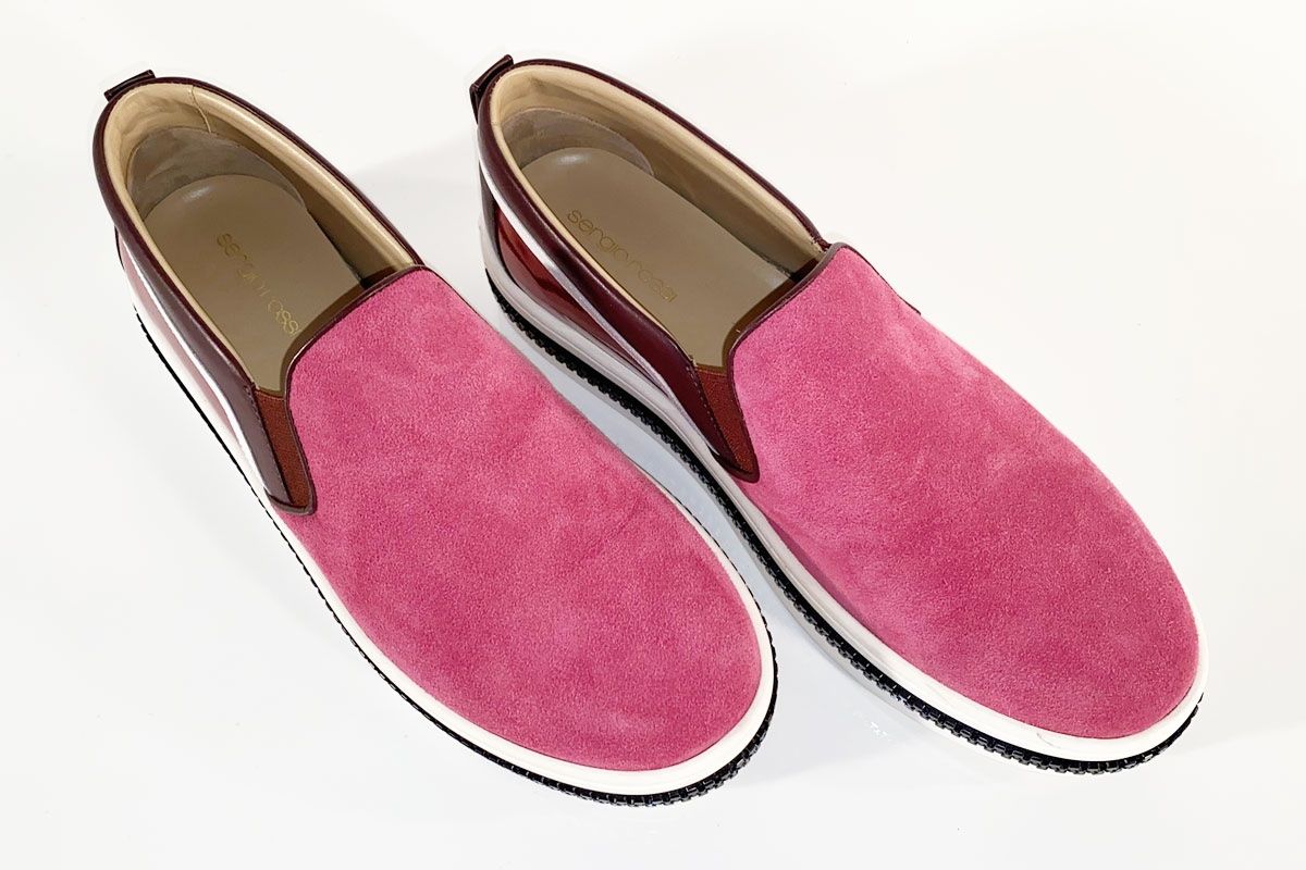 Sergio Rossi Scarpe da donna: Sergio Rossi Slipper Slip on Wildleder Gr. 41 – Nuovo (secondo la descrizione) da Ballwil venduto da ClassicGallery 4
