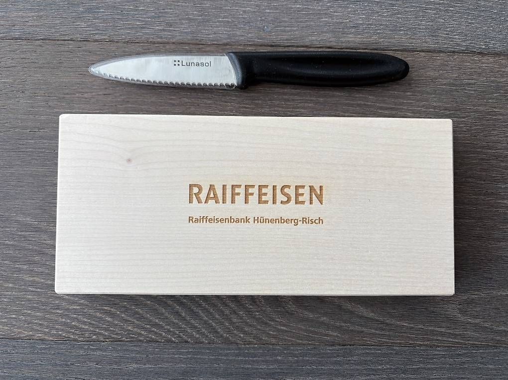 Elettrodomestici da cucina: Picknick-Set Schneidbrett mit Schnitzer Lunasol – Usato da Hünenberg venduto da Betsch1 3