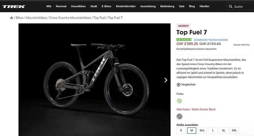 Trek Biciclette: Trek Bike – Nuovo (secondo la descrizione) da Hallwil venduto da Babagysi 3