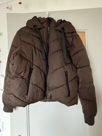 Braune Steppjacke, XL, wenig getragen