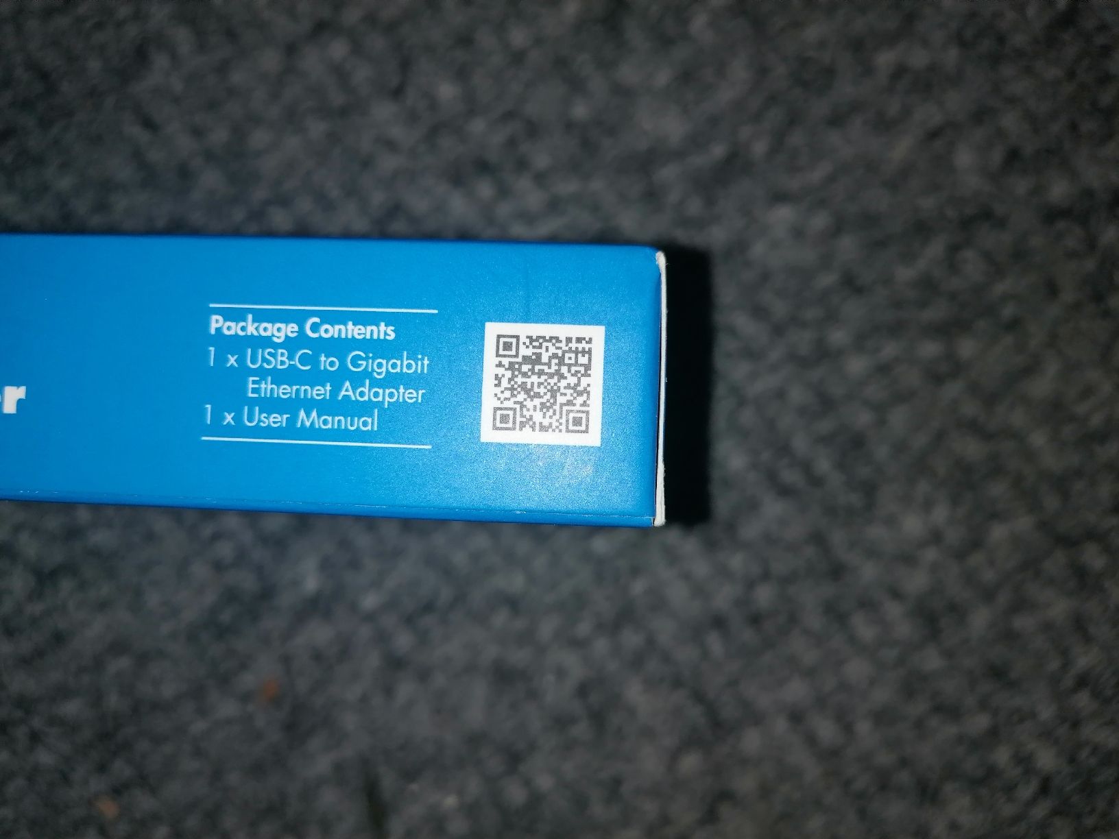 Unità & Adattatore: USB-C TM Gigabit Ethernet Adapter – Nuovo e nell'imballaggio originale da Pfäffikon ZH venduto da Gabriel64 1