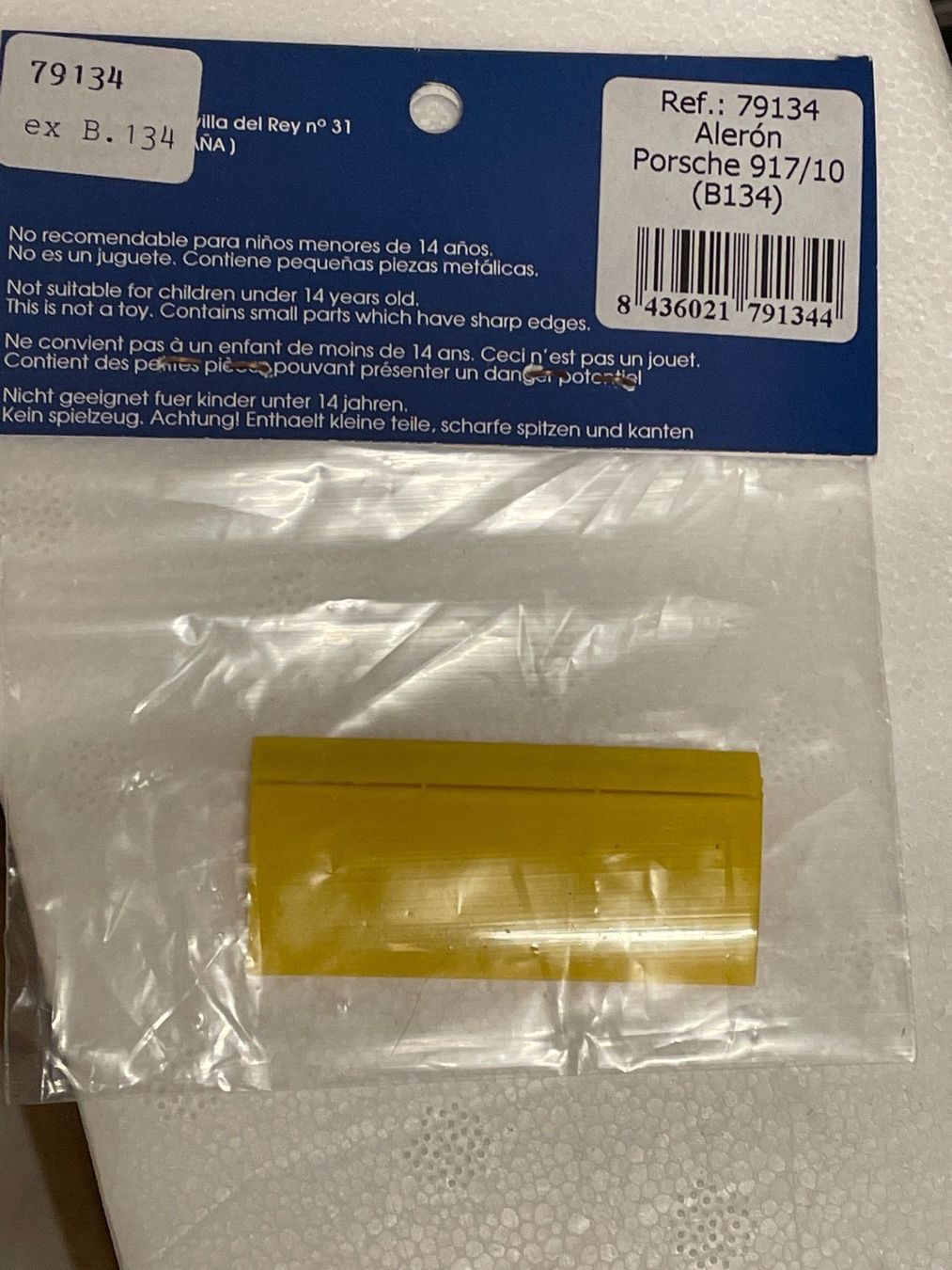 Rennbahnen: FLY 79134 Porsche 917/10 Heckspoiler – Neu und originalverpackt aus Wohlen AG von NincoA-Z 2