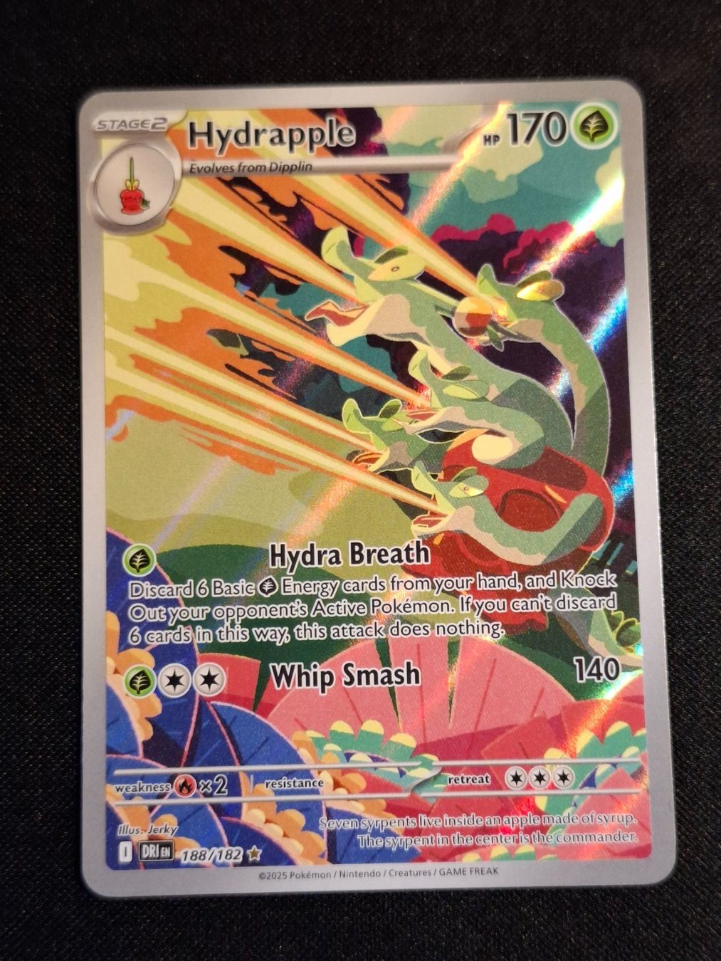 Pokémon Carte collezionabili: Pokemon Hydrapple DRI 188/182 – Nuovo (secondo la descrizione) da Gammen venduto da Karbax
